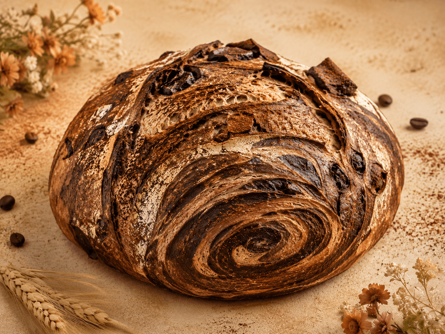 Chocolate Espresso Sourdough