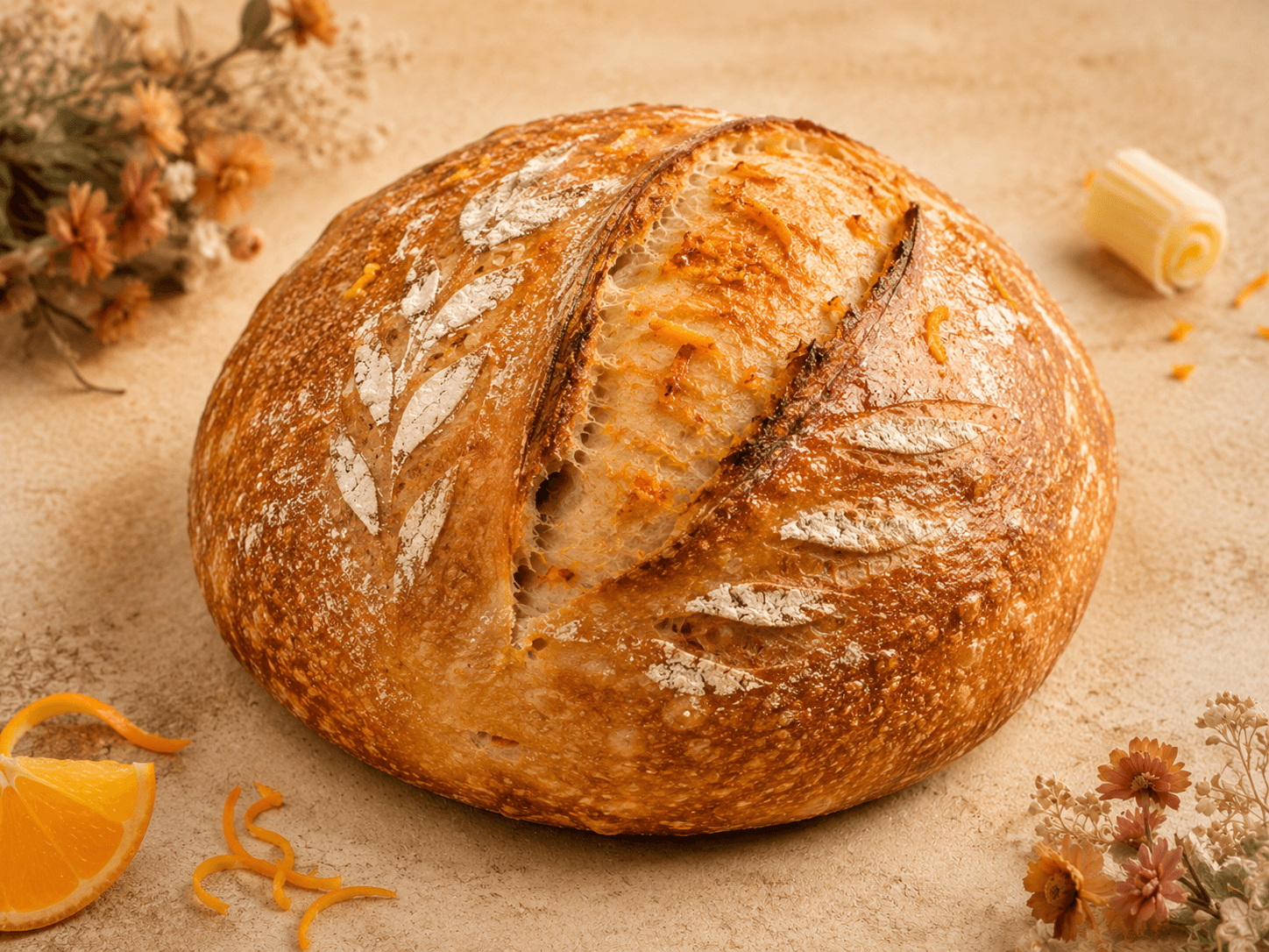 Orange Zest and Butter