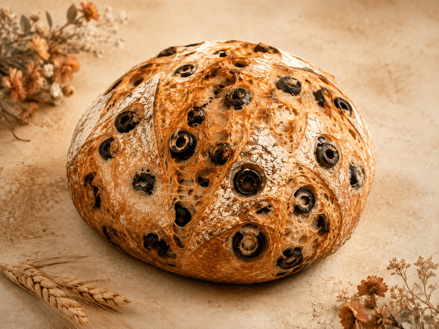 Black Olives Sourdough